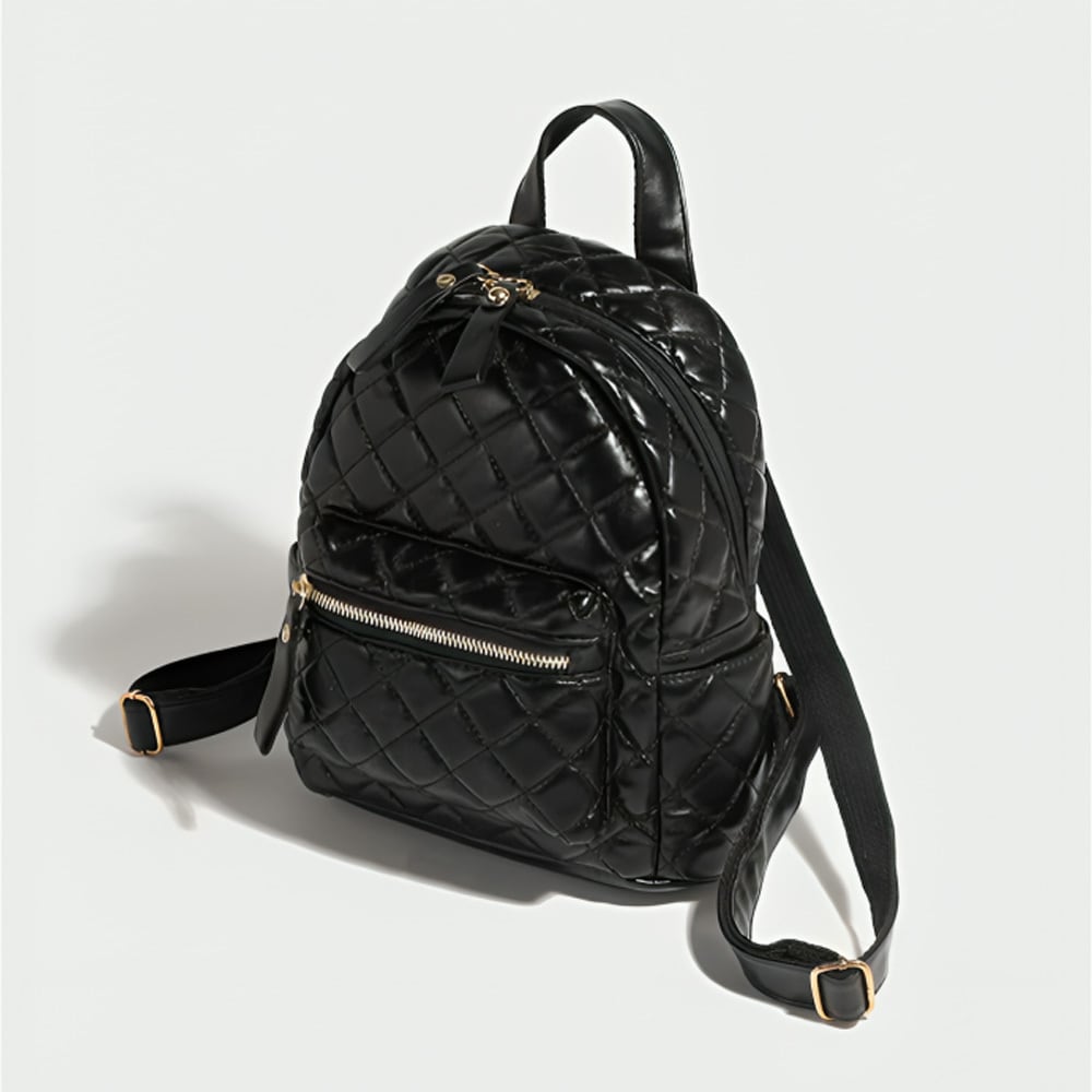 モスキーノ ハート キルティング レザー リュック ヴィンテージ