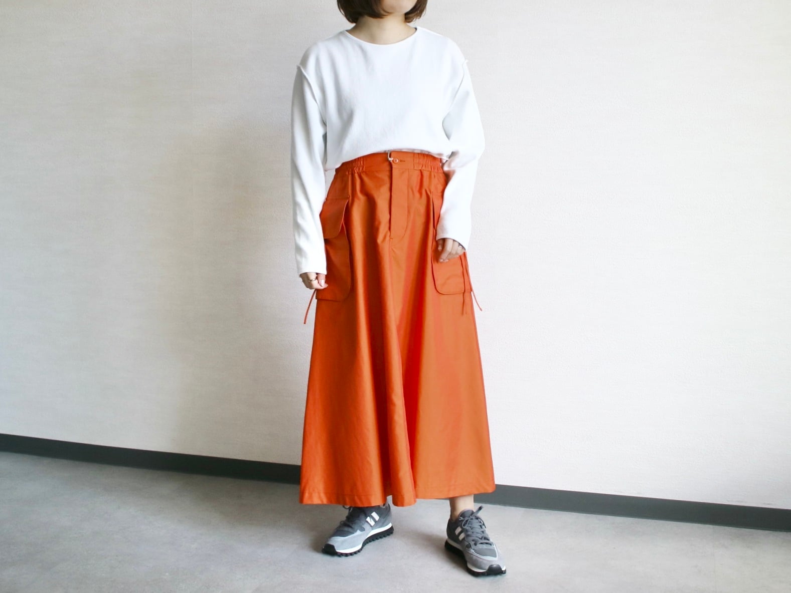 HAVERSACK フレアウールロングスカート ネイビー 楽天市場】[ フレアスカート ロング 大きいサイズ 接触冷感 ] 強