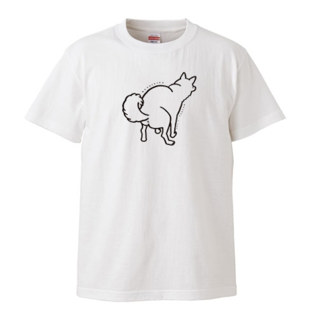 犬 / Tシャツ / たけやすせいこ /  -WHITE/GRAY/SAND-