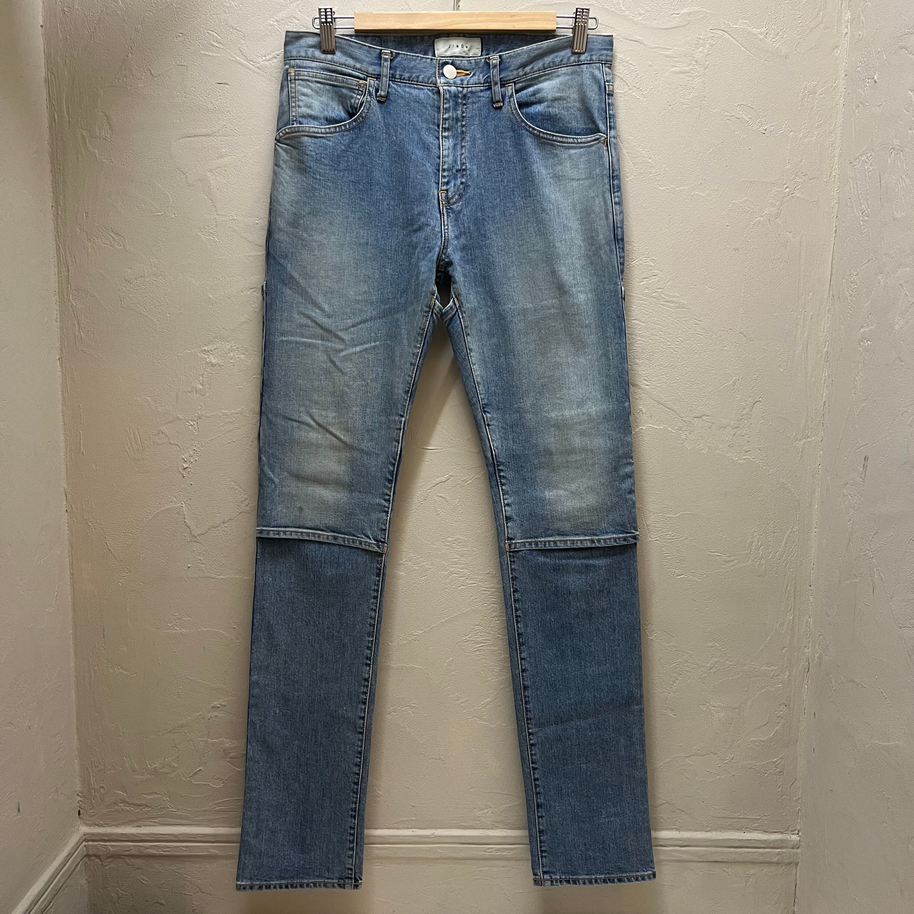 JieDa ジエダ 19AW 2WAY DENIM PANTS USED ユーズド加工デニムパンツ 