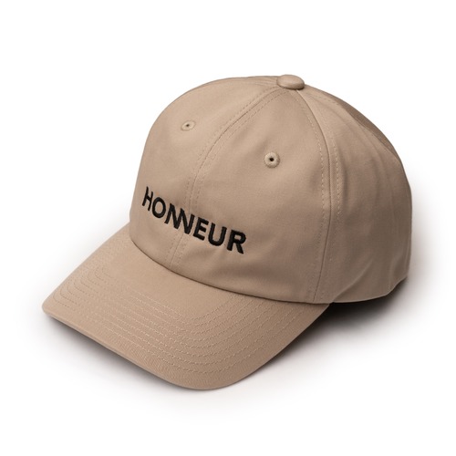HONNEUR's LOGO CAP -Beige-