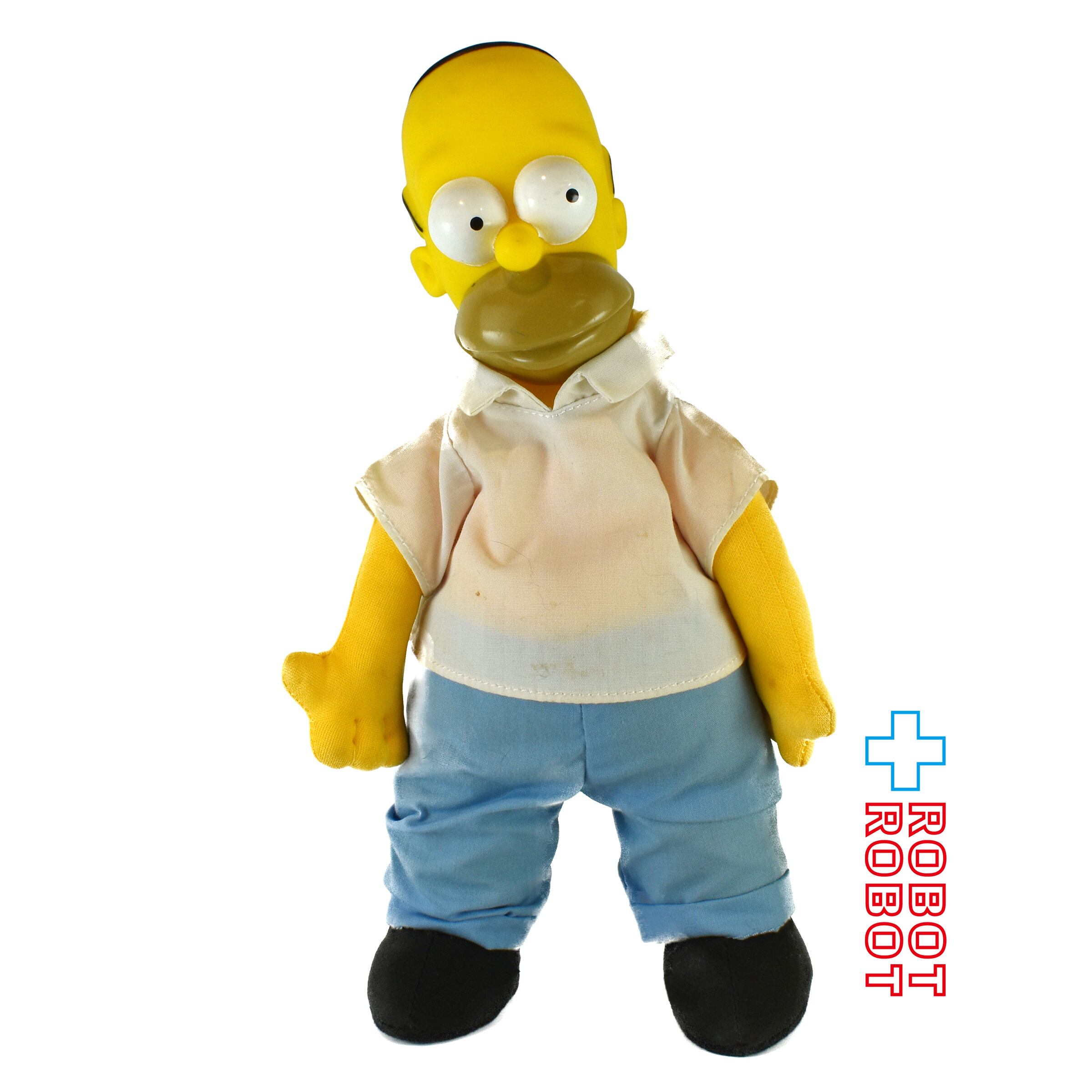 バーガーキング シンプソンズ / ホーマーソフビ顔ぬいぐるみ人形 1990 バーガーキング シンプソンズ / ホーマーソフビ顔ぬいぐるみ人形 1990