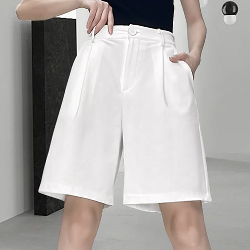 ハイウエストスリムカジュアルパンツ 2Color PT0218