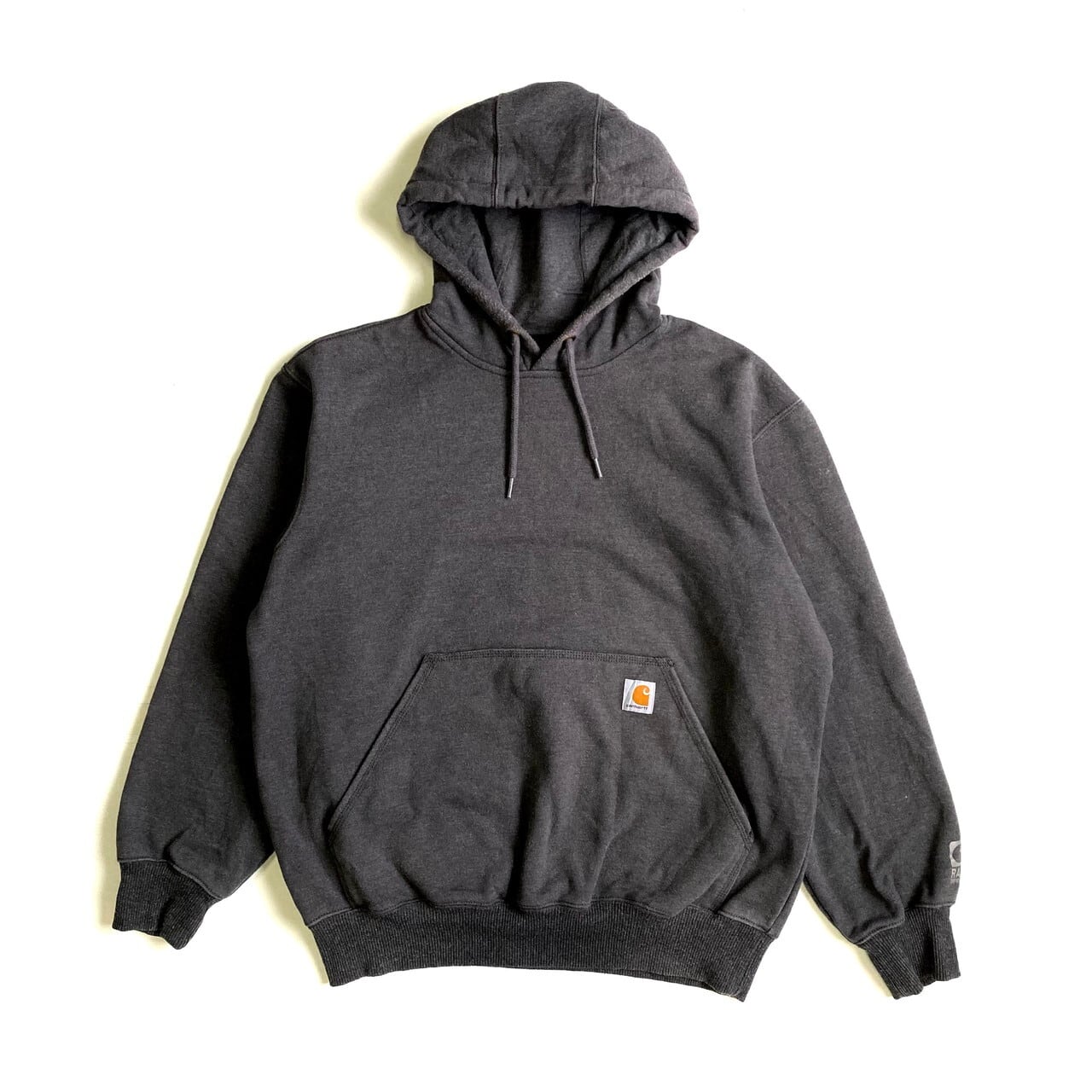 《激レア》カーハート carhartt☆パーカー M ポイントロゴ グレー