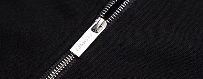 FRKM SCD 25AW レイヤード デコンストラクト ジッパーショートパーカー