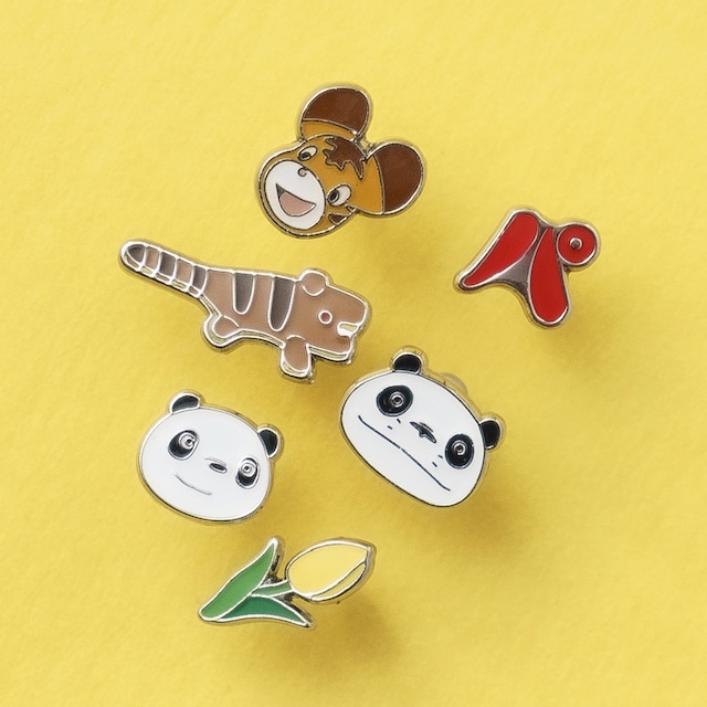 パンダコパンダ　ピアス6個セット　アクセサリーシリーズ（2801）