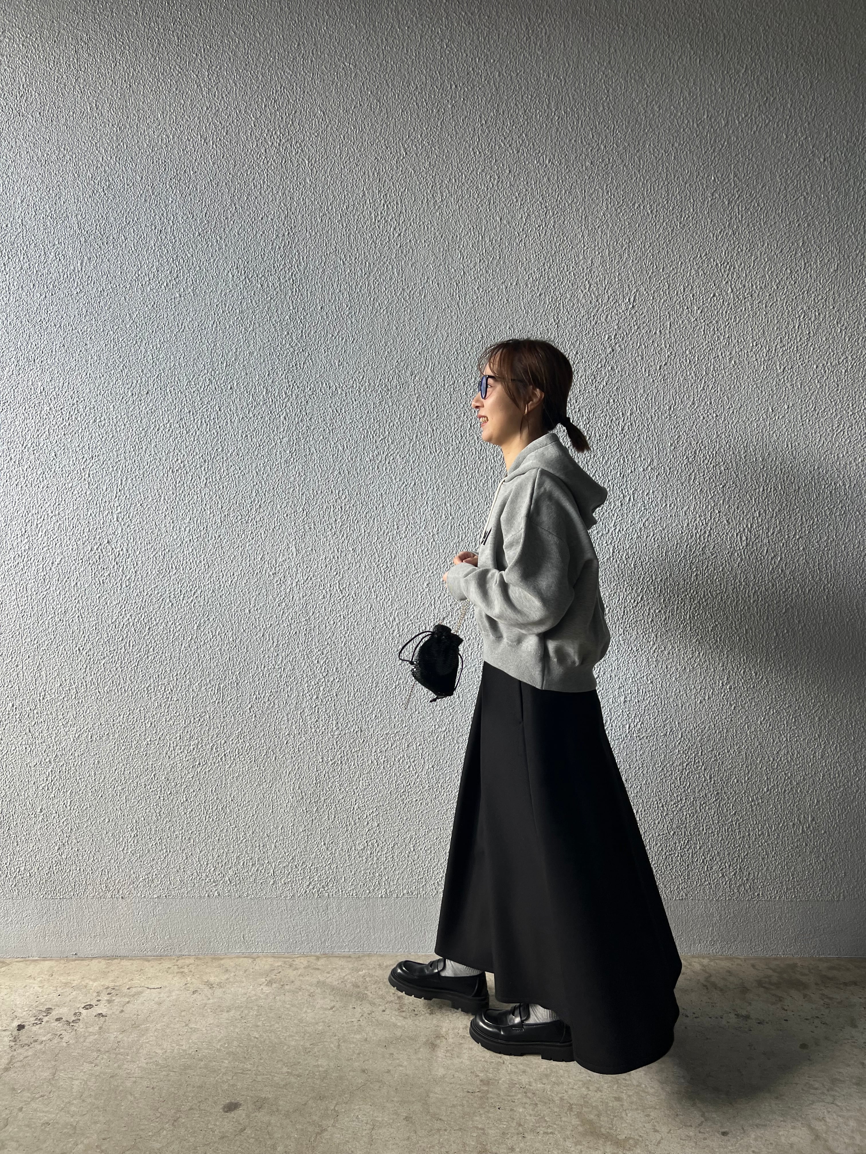 【SELECT】スウェットライクロゴパーカー 39-0465