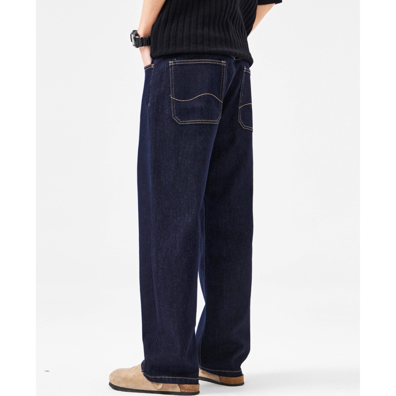 レギュラーフィット ストレートパンツ af0345