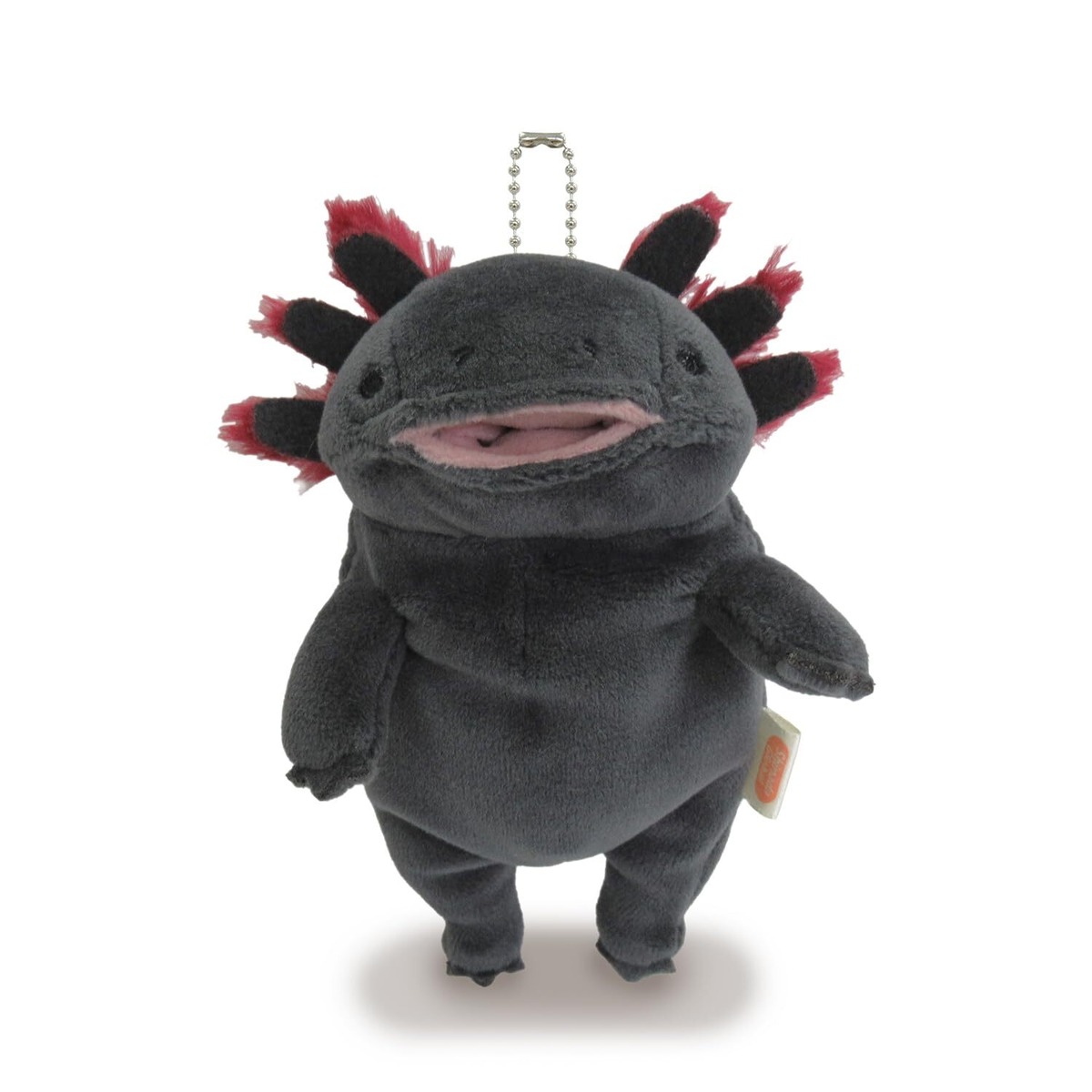 モリサカグローバル もちうぱmini ブラック 7×5×14cm ぬいぐるみ 癒し もちもち手触り かわいい 動物 MOUP-0088B ...