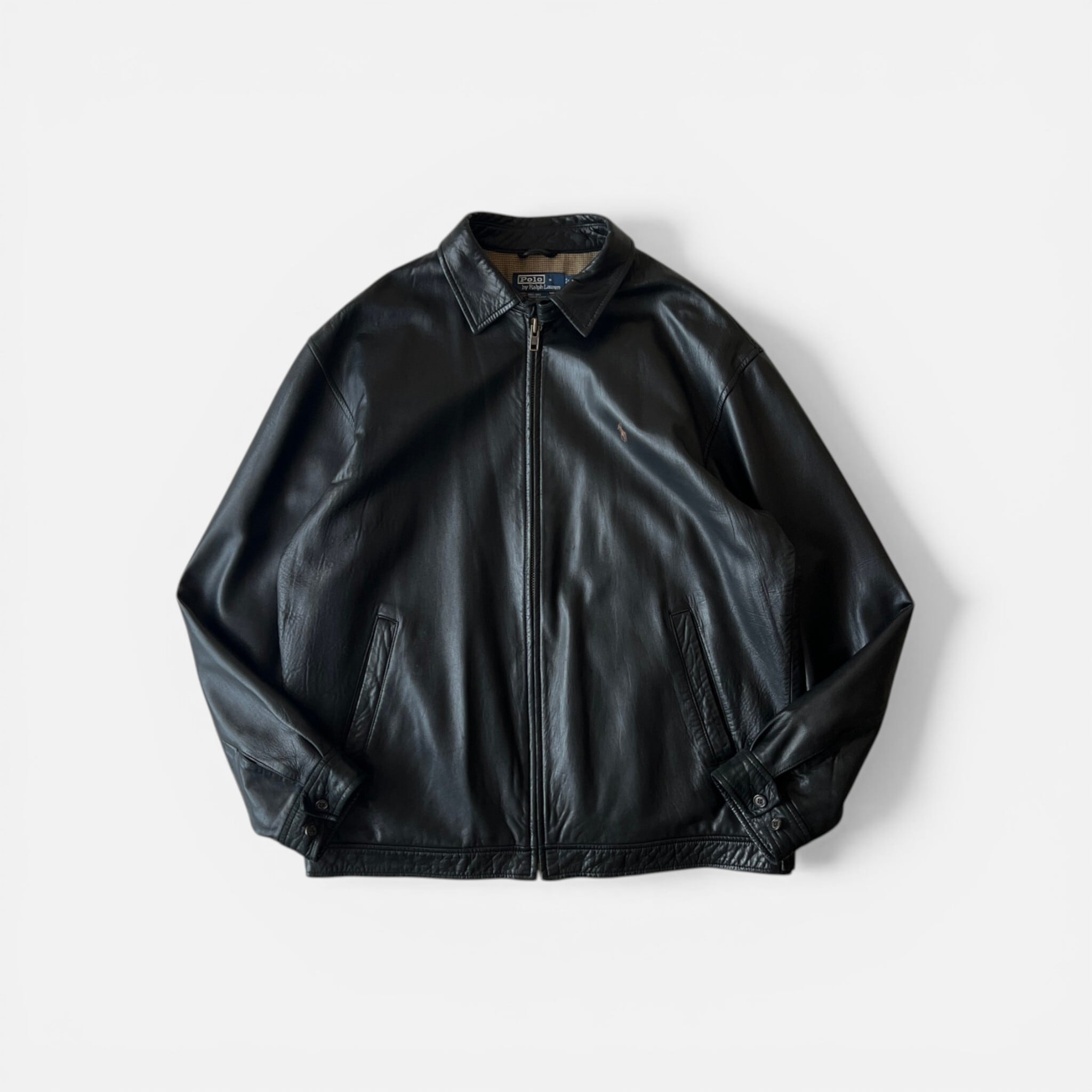 ⭐*)様 値段交渉可 90s ヴインテージ Polo by Ralph Laur 90s Polo by Ralph Lauren Leather Car Coat XL | assemble store