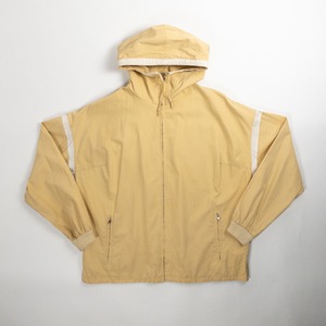 1980s "Euro Vintage" Yellow Cotton Ski Full Zip Jacket