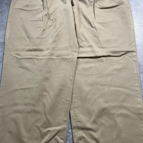 80s-90s Ralph Lauren USA製 w38 ブラウンチノパンツ 詳細写真8
