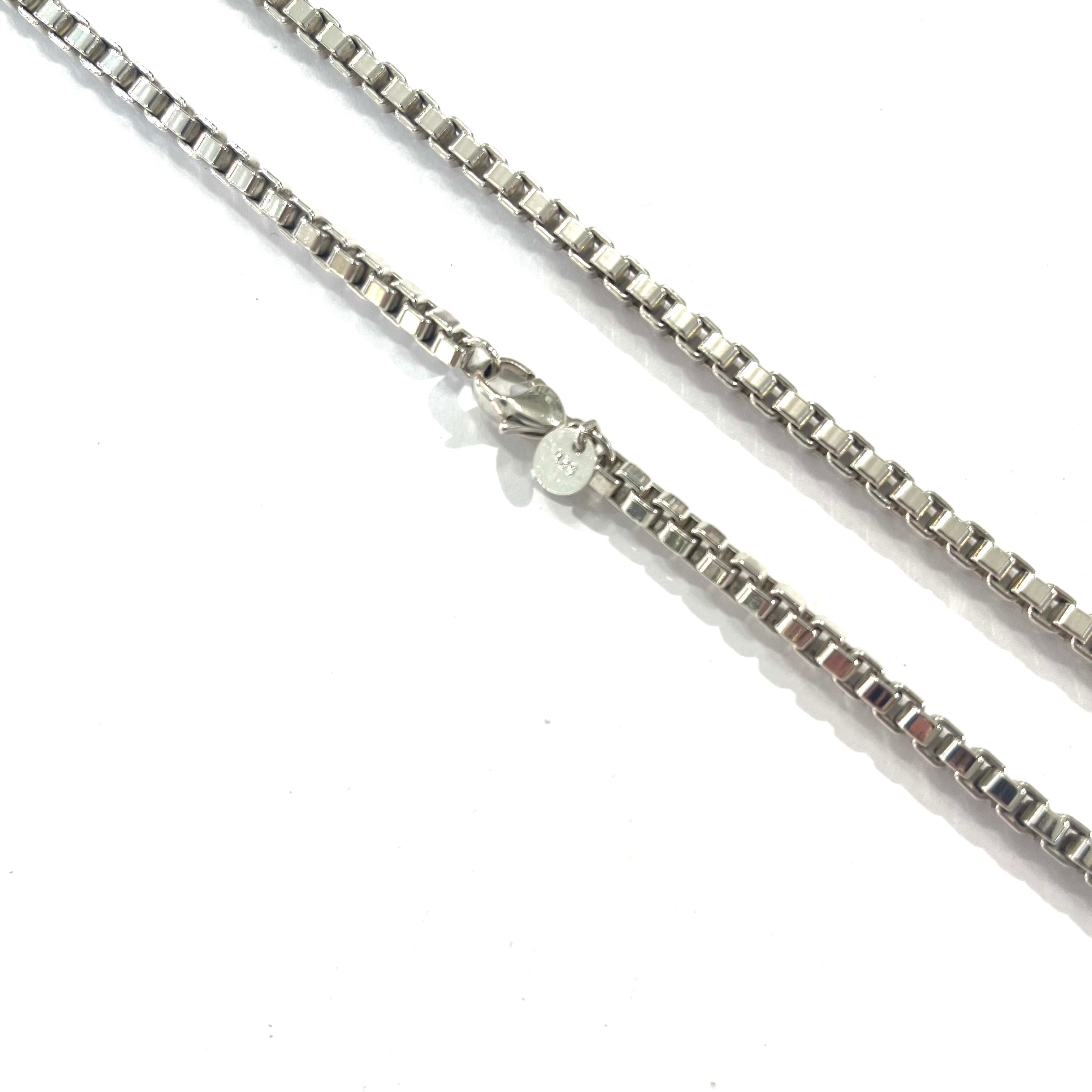 TIFFANY&CO. 】 2786 ティファニー名作ベネチアンチェーン ネックレス