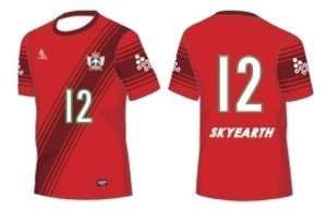 2026レプリカユニフォームGK AWAY(半袖）赤色
