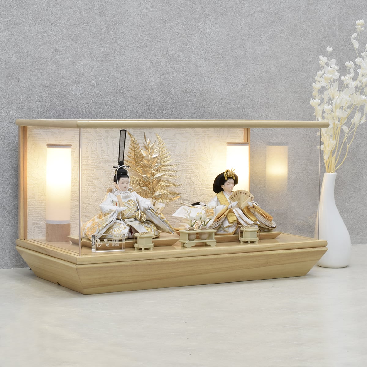 盛光作 九番親王 雛人形 9号 未使用品 盛光作 九番親王 雛人形 9号 未使用品 光匠作 親王飾り