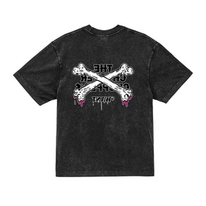 WANT bonebone TEE [フェードブラック]