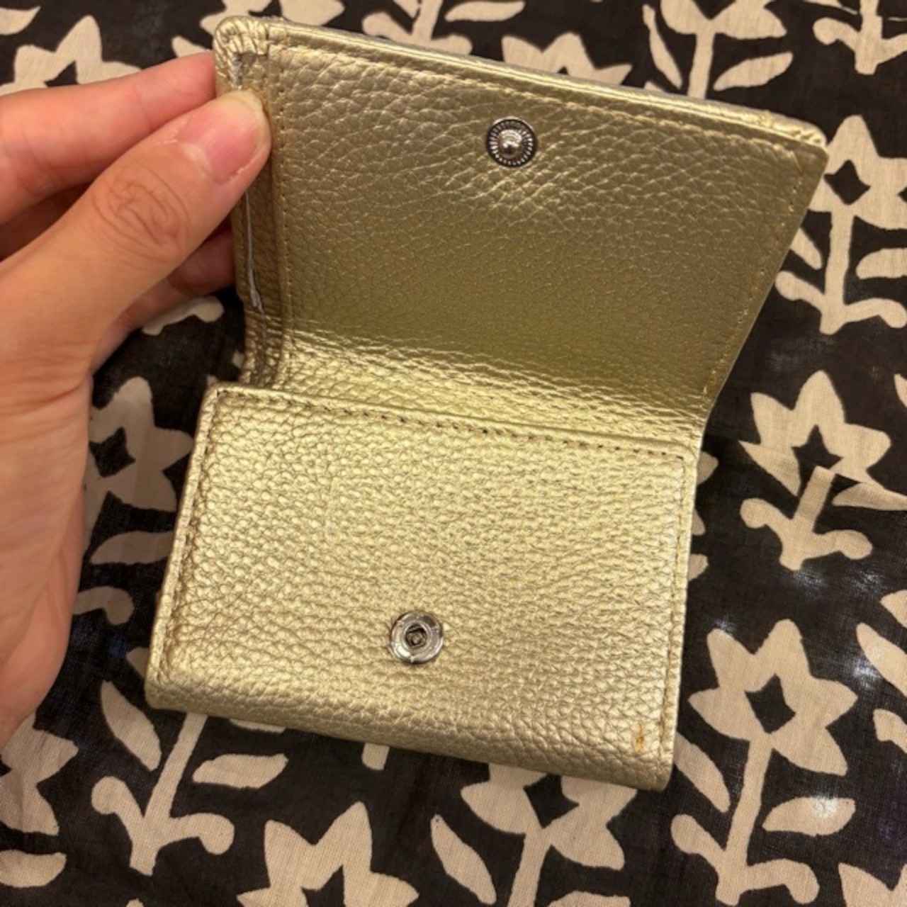 TOPANGA Accessory Glow mini wallet グロウミニウォレット ゴールド ミニウォレット ミニ財布 財布 アクセサリー 持ち運び収納 ウォレット wallet