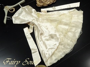 ★送料無料★13号☆バラコサ－ジュスリット調ドレス(OPN6386)