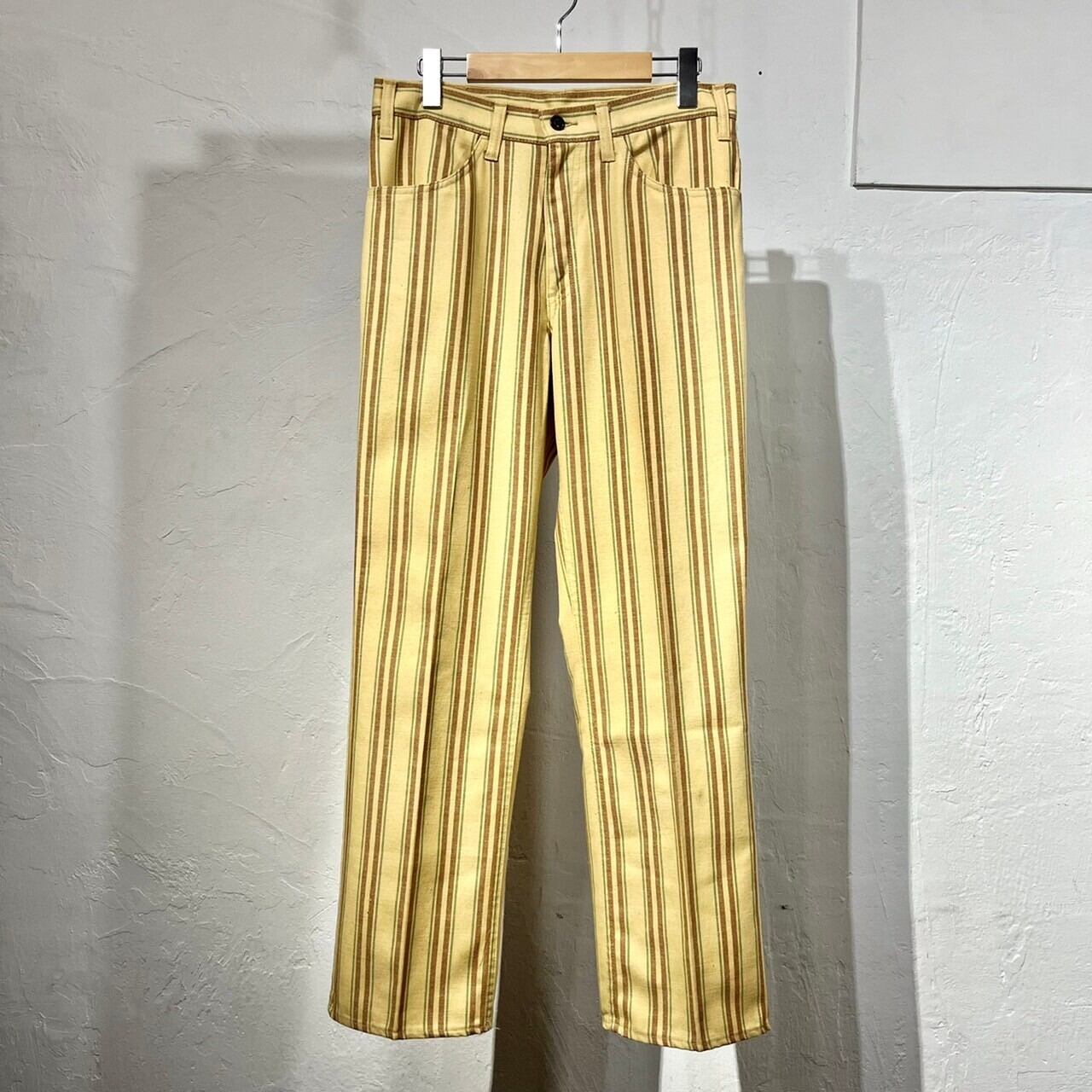 70s Levis STA-PREST "BIG E" Hopsack Slacks