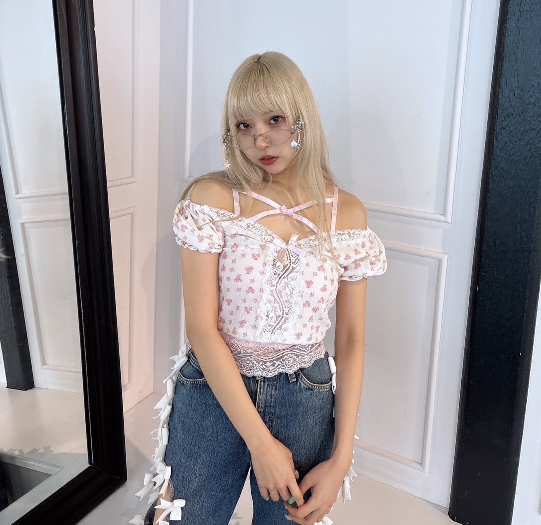 S/S フラワーレーストップス | lilLilly official webstore