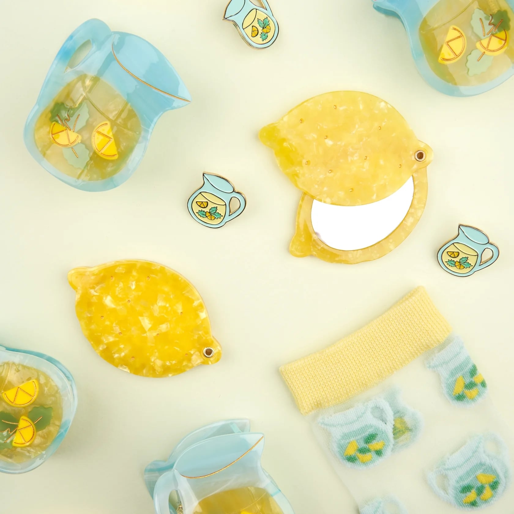 即納» Coucou Suzette Lemonade Hair Claw ククシュゼット ヘア
