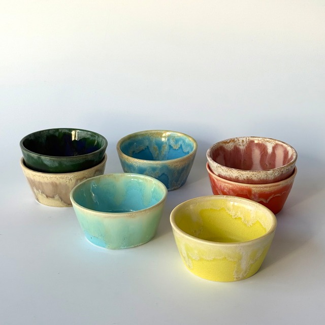 NAOKO HATA CERAMICS Melt series 旧Kobachi - Niagara blue