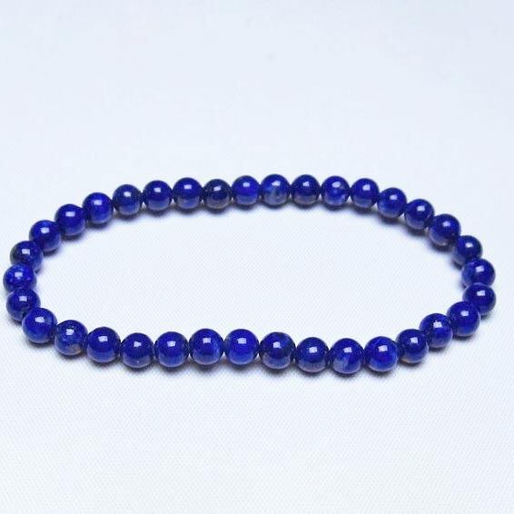 ラピスラズリ ブレスレット 5mm 一点物 メール便可 [M便 1/10] 111-48456