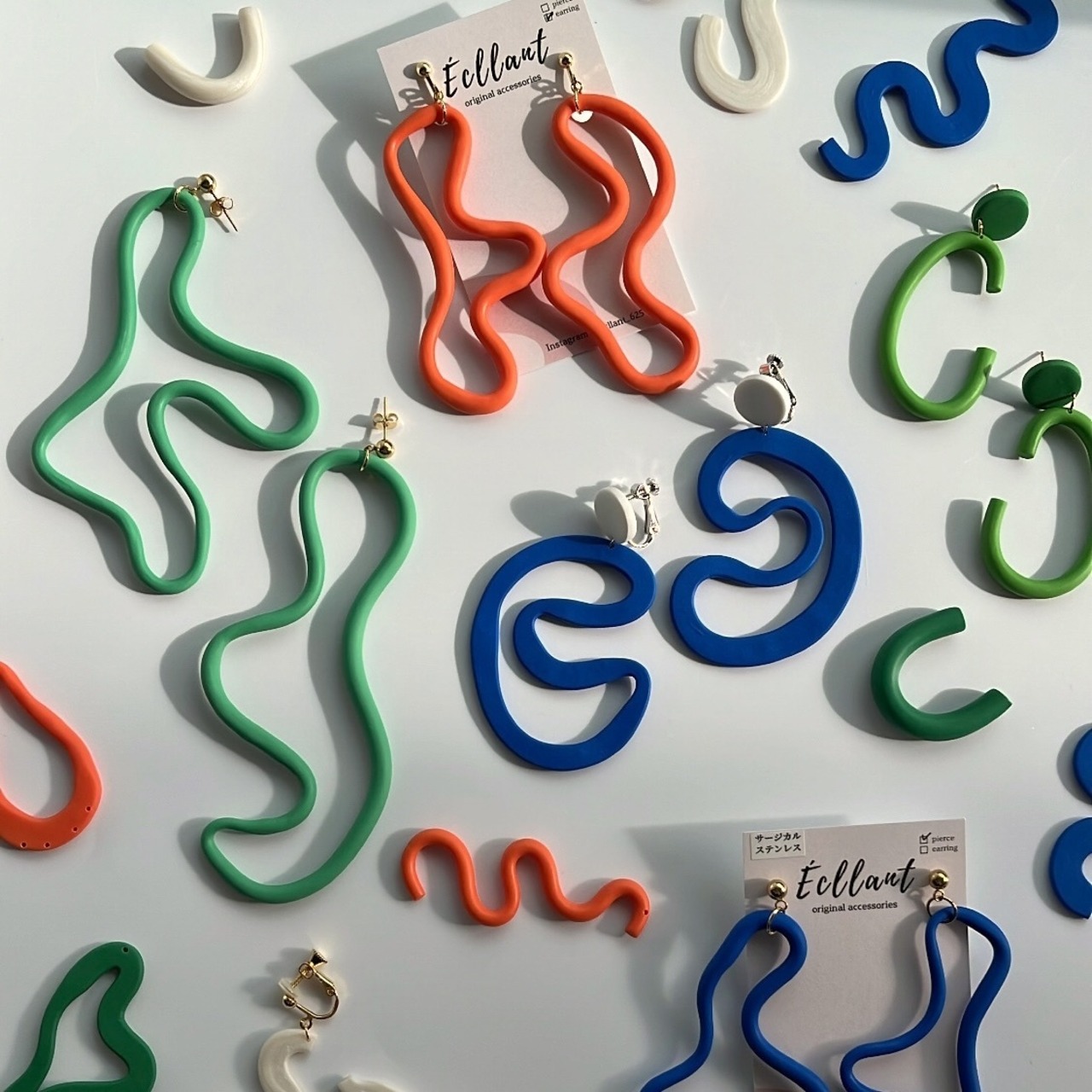 ポリマークレイピアス -32