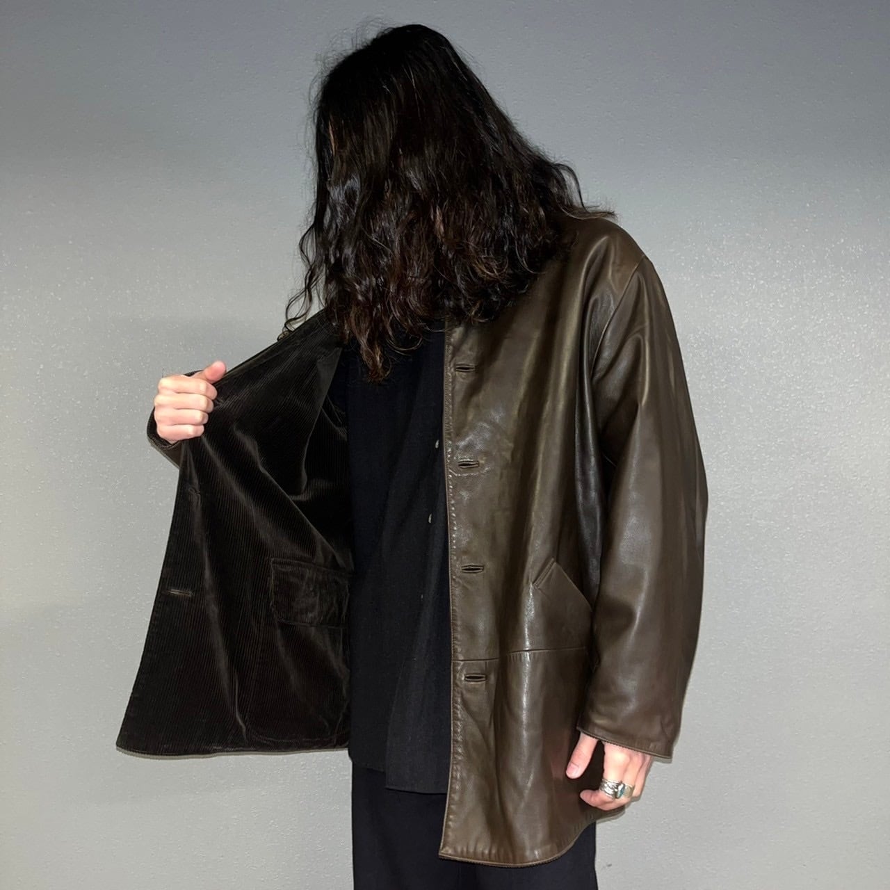 90s LOEWE Reversible Coverall Jacket 