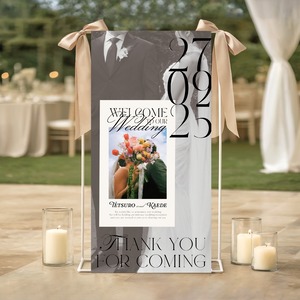 ウェディング タペストリー｜選べるサイズ3種｜結婚式　#03