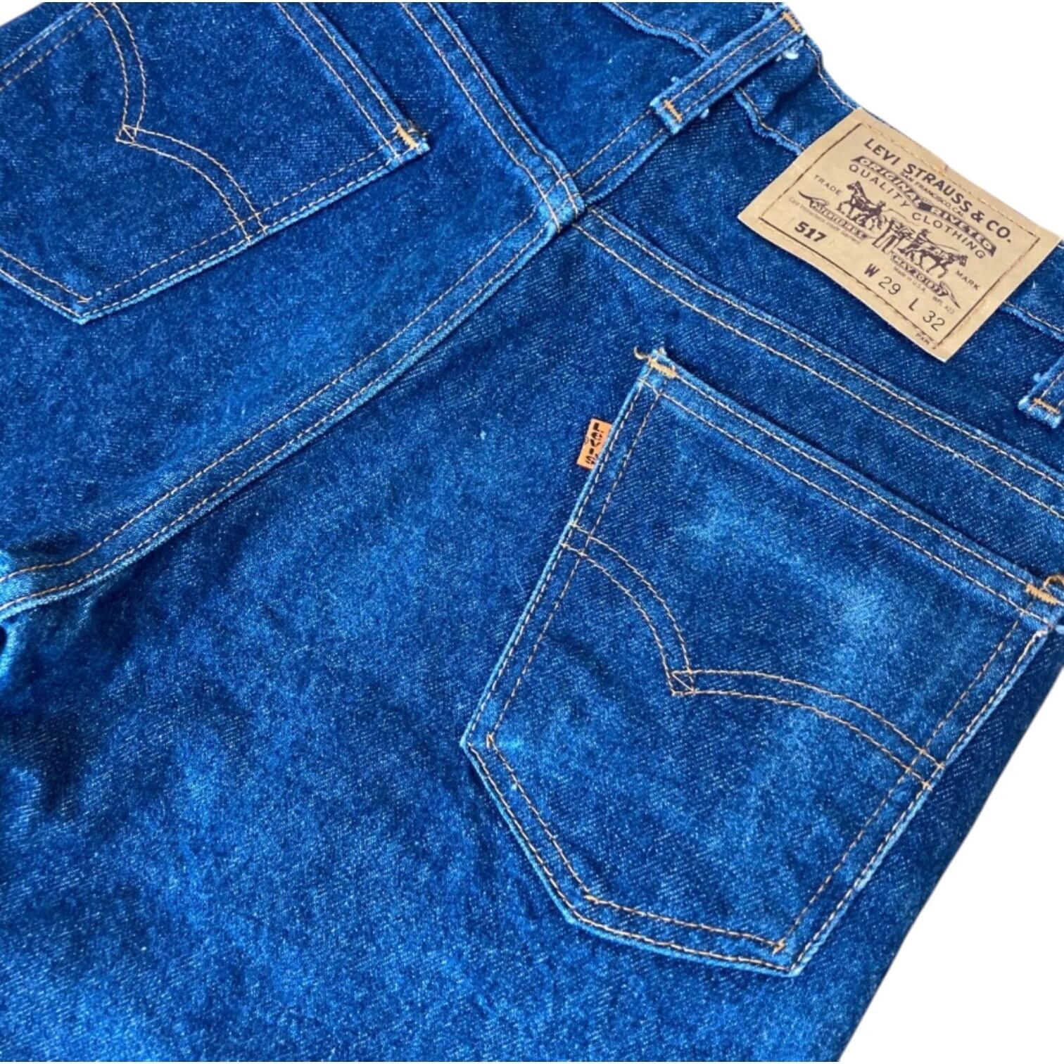 Levi’s 517 Orange Tab / W29 / Made in USA / 80s