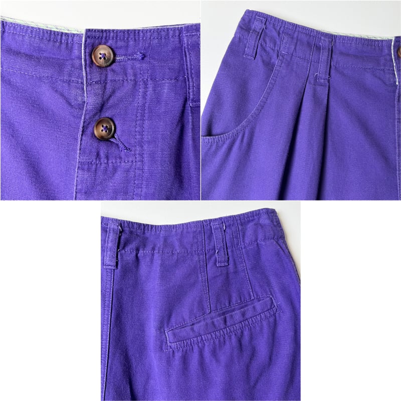 90s 旧タグ 91年製 Patagonia コットン バギーズ ショート パンツ 10