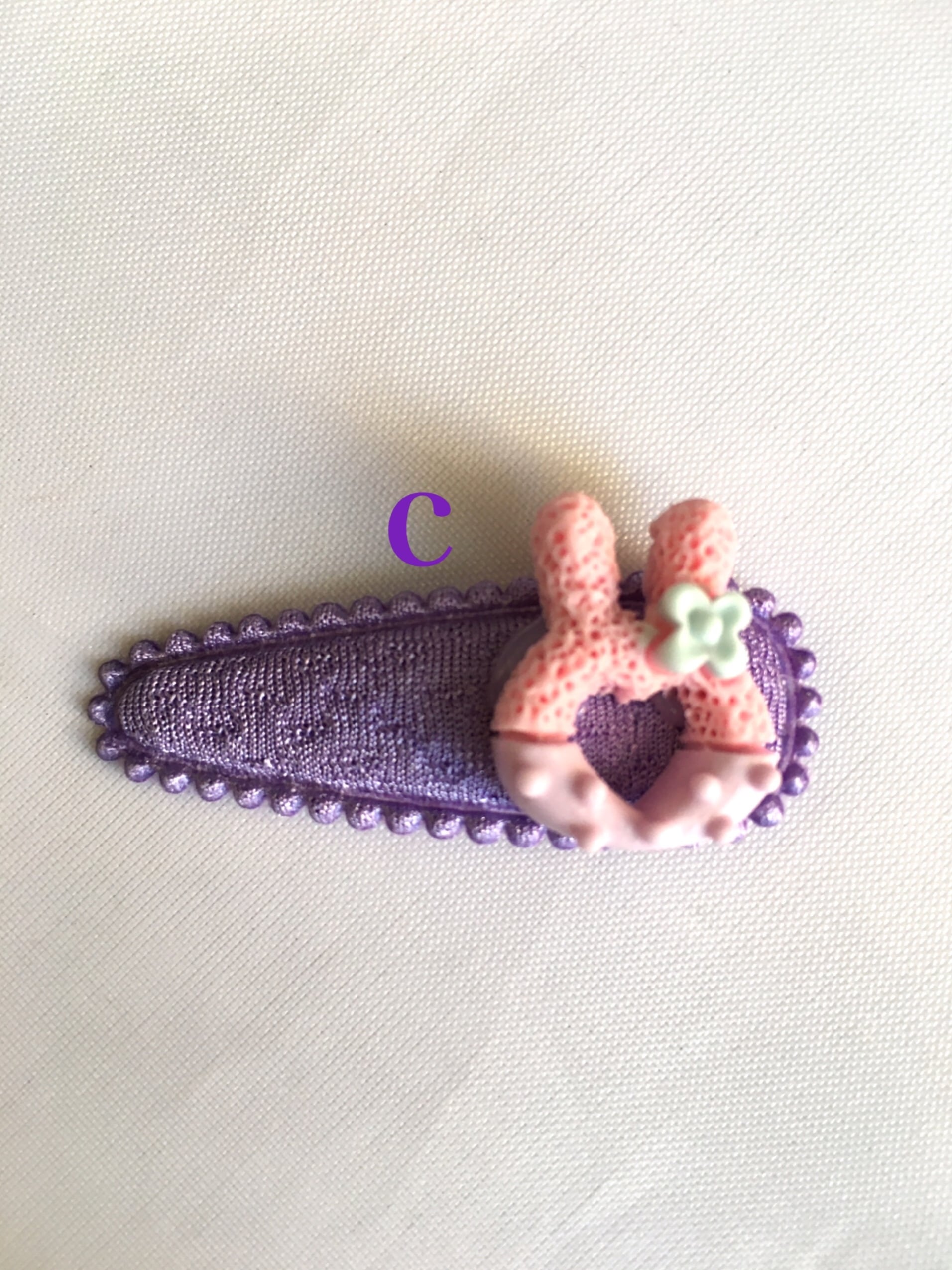 ⓝⓔⓦ【編みドーナツ】ベビーヘアクリップキッズヘアクリップ