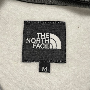 【THE NORTH FACE】直営店 限定 完売 ワンポイントロゴ 刺繍ロゴ バックロゴ スウェット トレーナー プルオーバー MEDIUM アウトドア 脇リブ 肉厚 ノースフェイス US古着