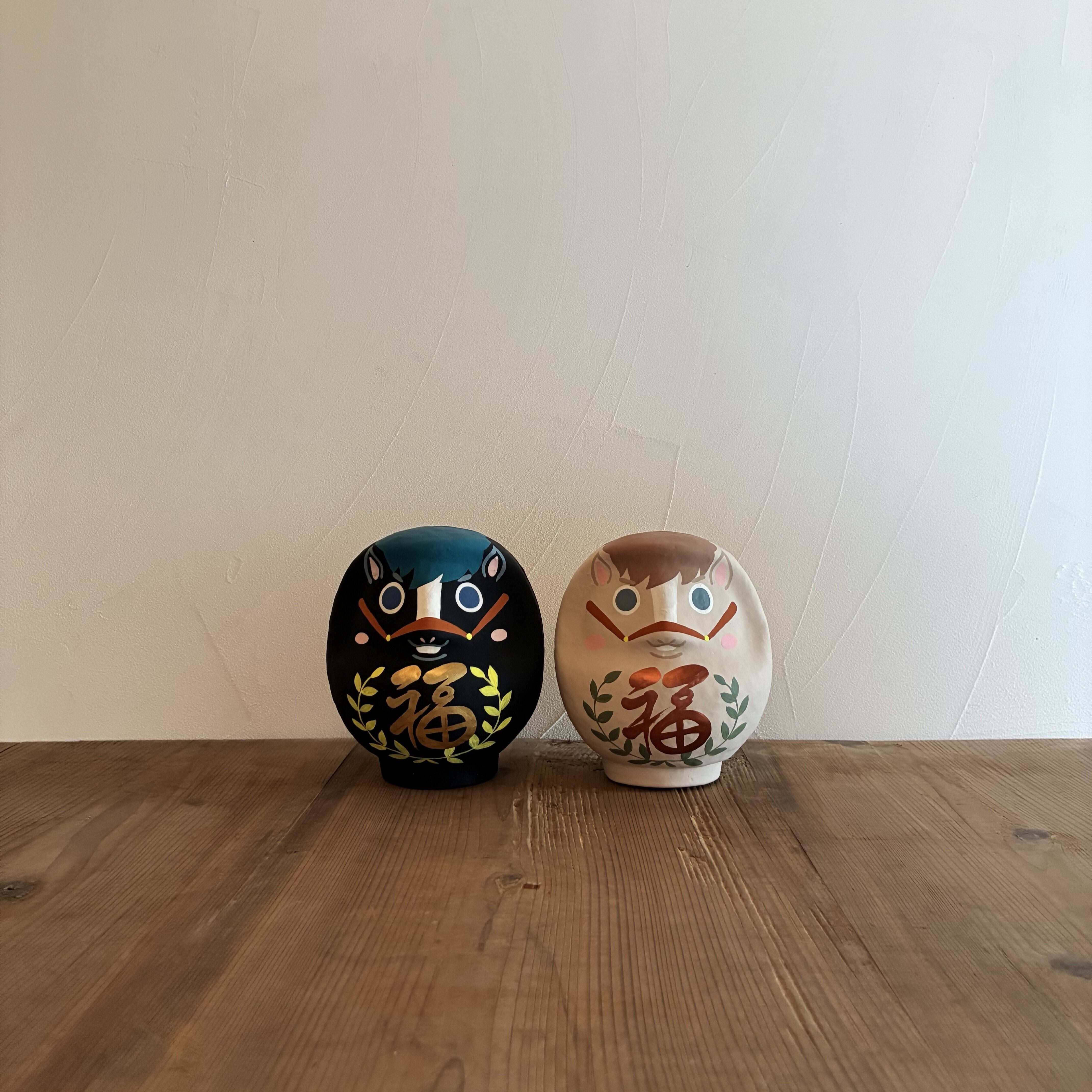 干支だるま 2026 午 うす茶ver. | 山口だるま〈yamama〉のオンライン