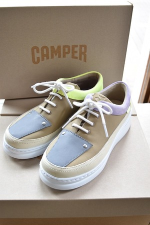 CAMPER(カンペール) TWINS マルチカラーレザースニーカー