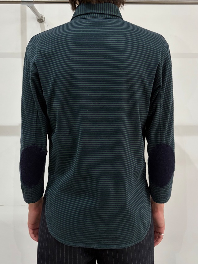 【AD2008/JUNYA WATANABE COMME des GARCONS】border compact shirt