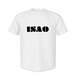 ISAO Tシャツ (ホワイト/ブラック)