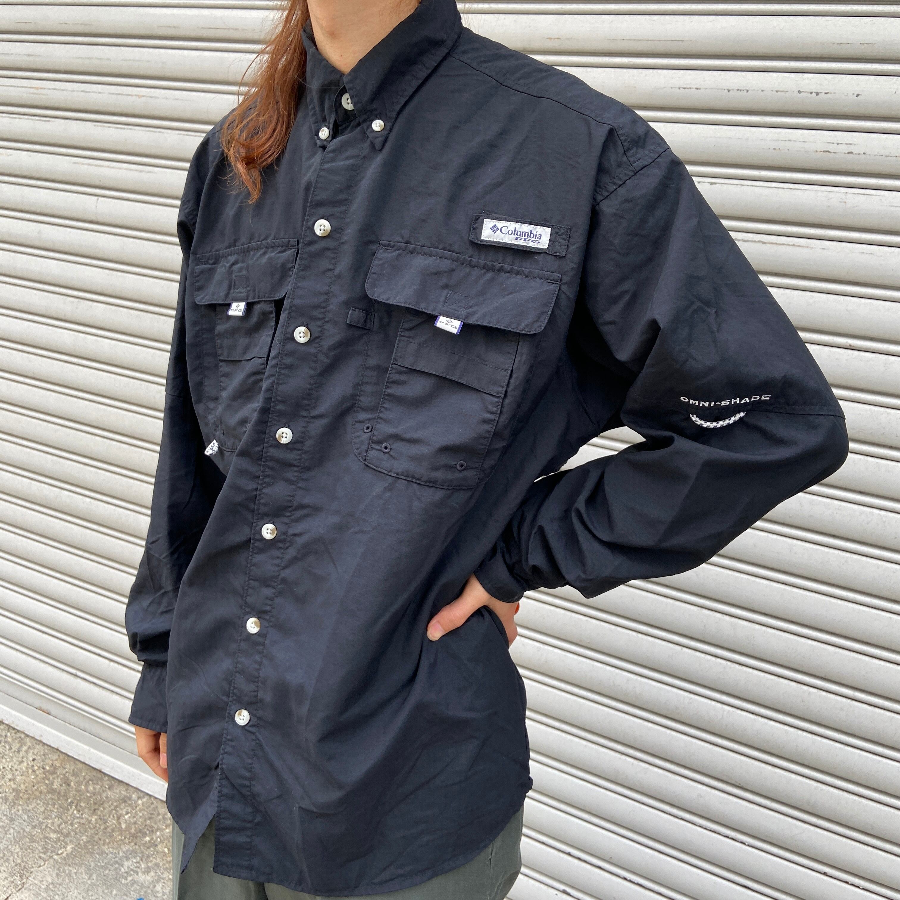 【Columbia】コロンビア PFG フィッシング ナイロンシャツ