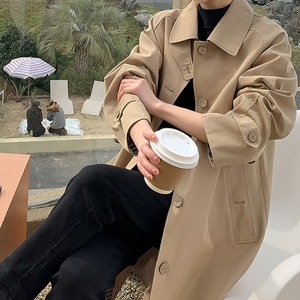 クラシックステンカラーコート W00904