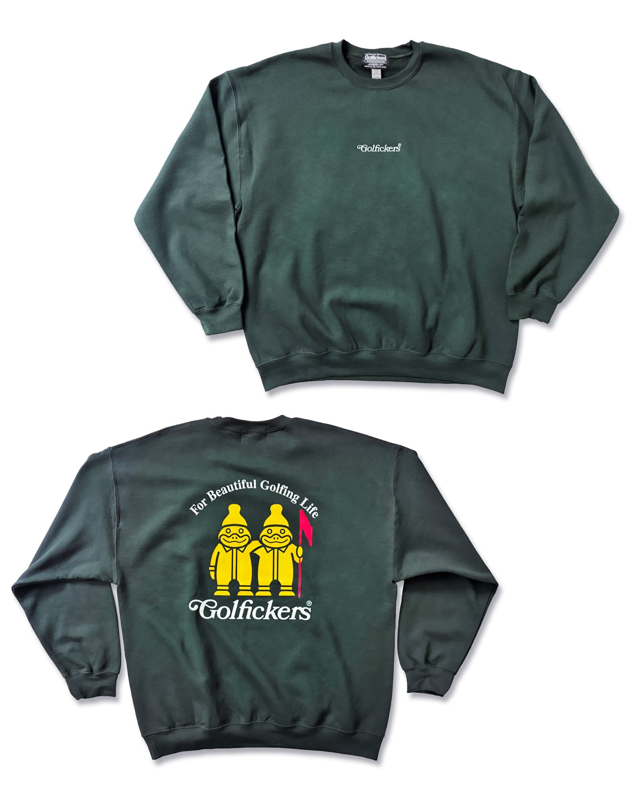 ゴルフィッカーズMustards Sweat -Forest Green- （楽天市場 