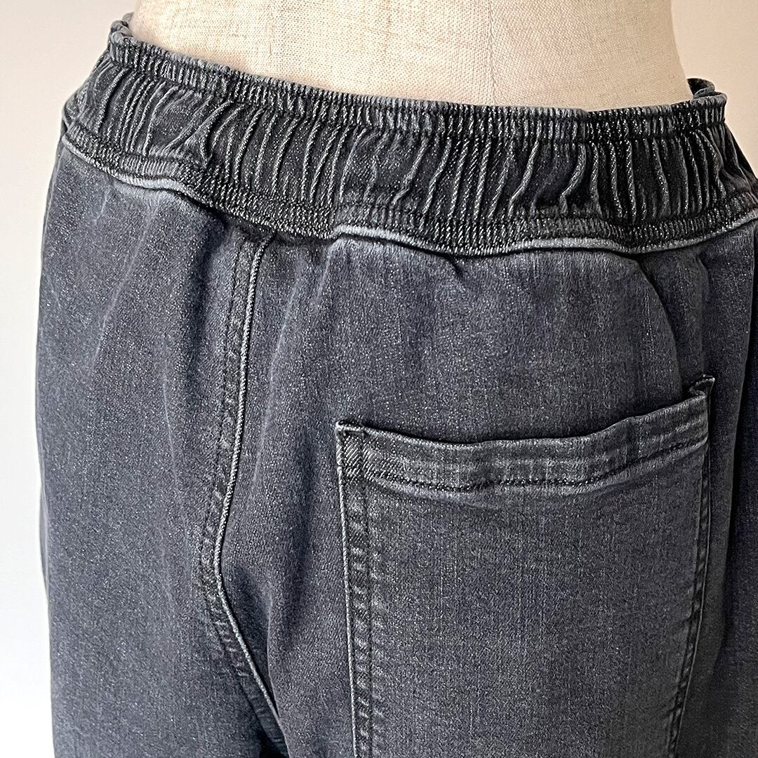 PRIORITY デニム ジョガーパンツ グレー サイズ 38 PRIORITY】デニムジョガーパンツ(P46001AI) | FORME Base STORE