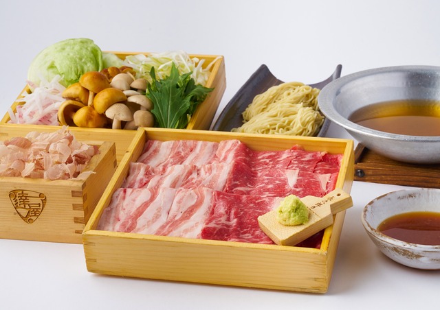 「滋賀 近江牛」「十勝放牧豚」食べ比べ 究極のしゃぶしゃぶ　3人前セット