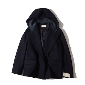 (deadstock)dries van noten  hooded  short coat