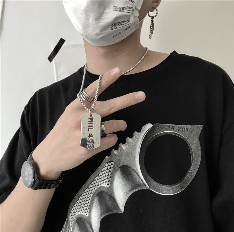 ドルチェアンドガッパーナ クロスプレート ドックタグ ボールチェーン