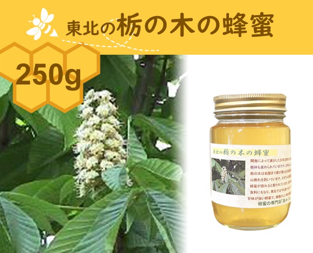 250g 東北の栃の木の蜂蜜