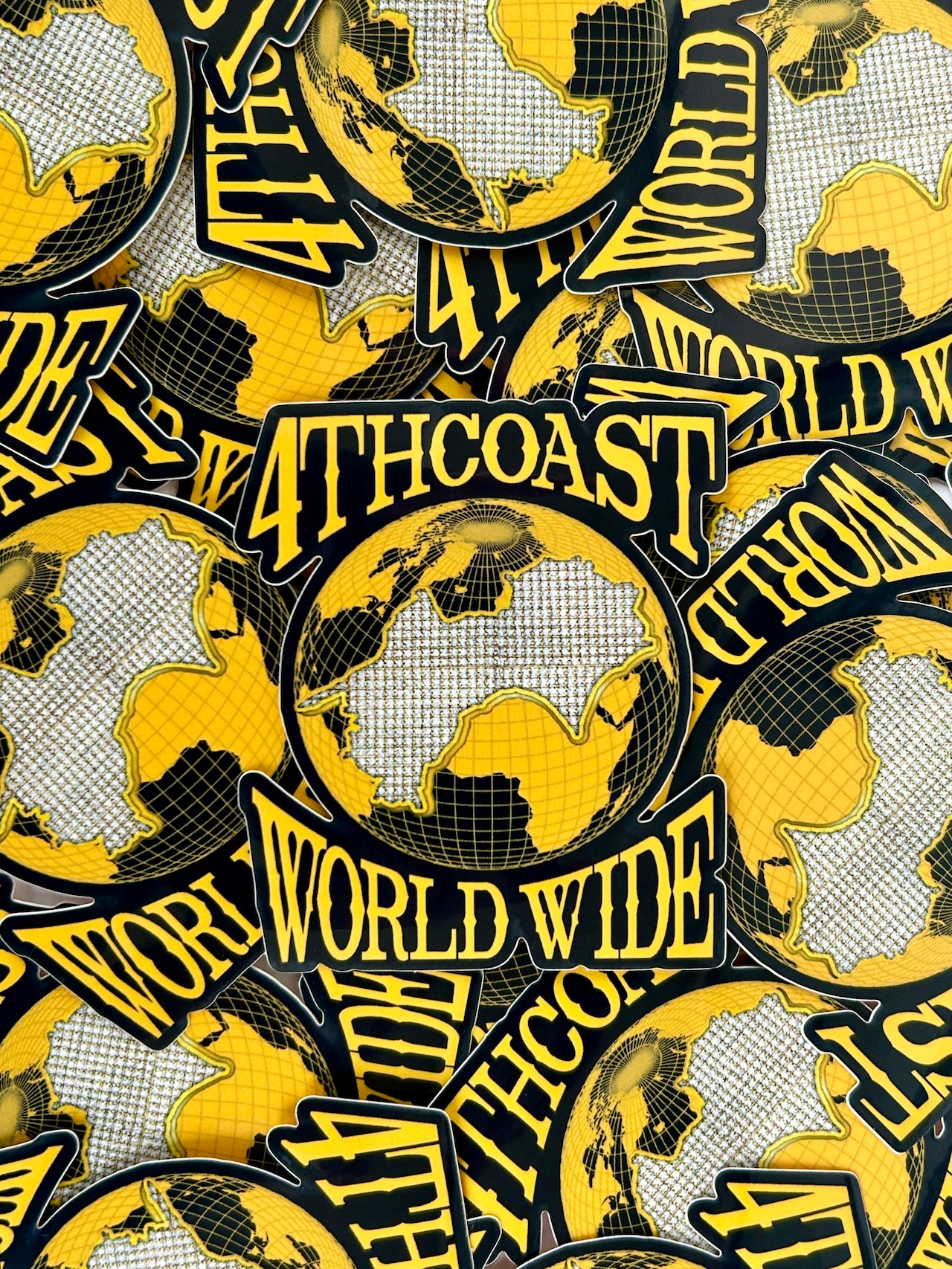 "World Wide" Sticker (2sheets)
