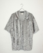 ~90s Y.M.L.A. Shiny Velor S/S Shirt USA製