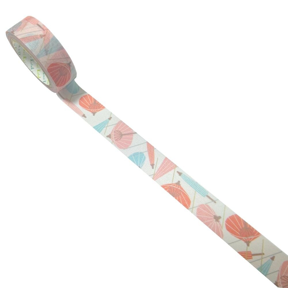 シール堂 日々是和紙てーぷ 番傘 15mmマステ SD04