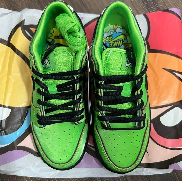 タ パワーパフガールズ × ナイキ SB PS ダンク ロー プロ 21.5cm | LOTUS 